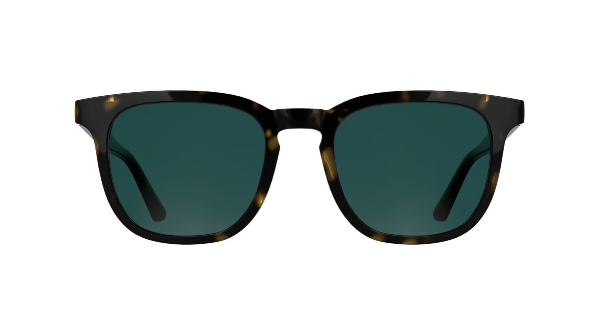 Sunglasses Calvin Klein CK25536S (235) color dark havana shape pantos lenses solid blue
