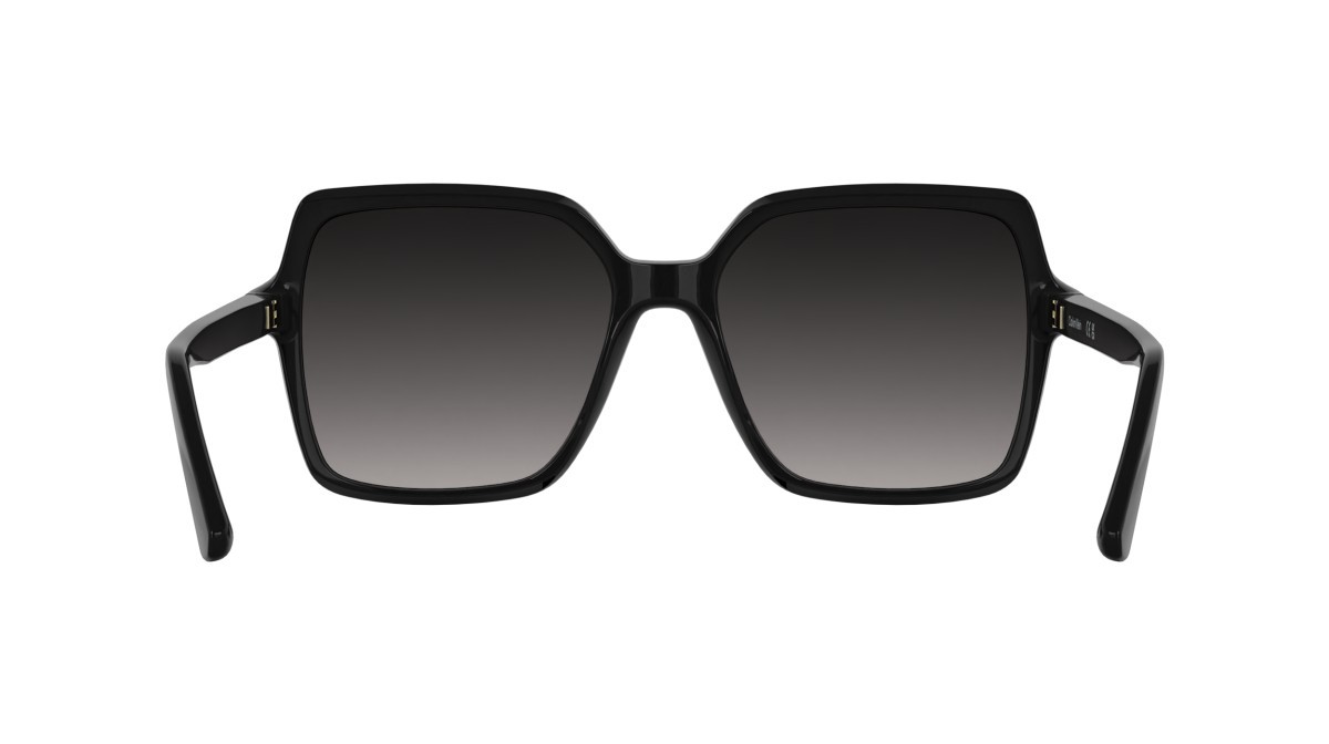 Sunglasses Calvin Klein CK25537S (001) color black shape butterfly lenses gradient smoke