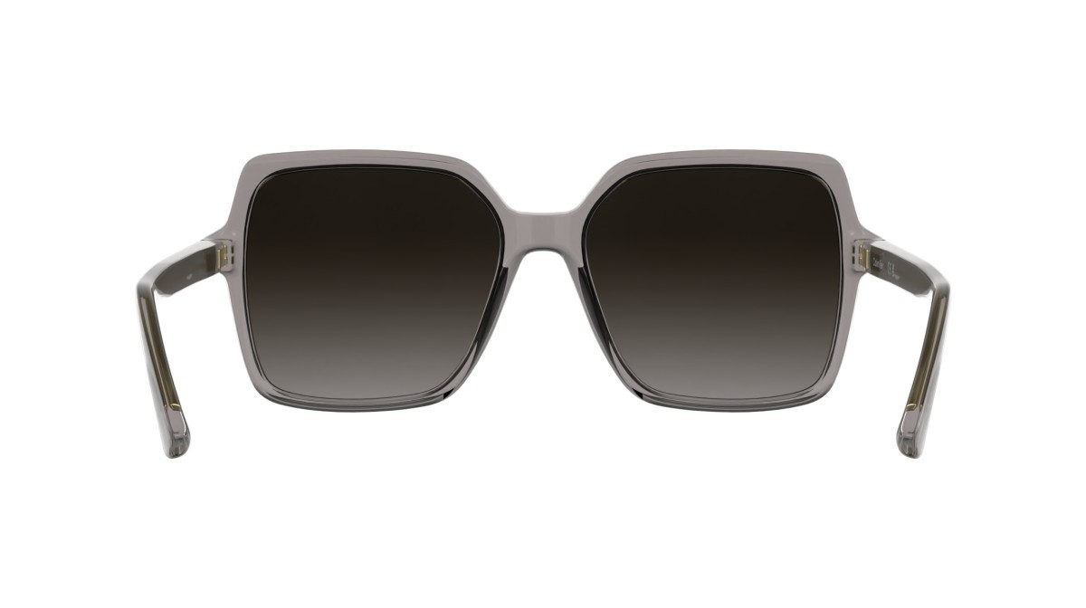 Sunglasses Calvin Klein CK25537S (260) color transparent taupe shape butterfly lenses gradient purple