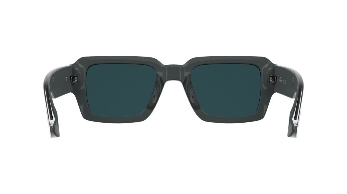 Sunglasses Calvin Klein CK25538S (035) color grey shape rectangle lenses solid blue