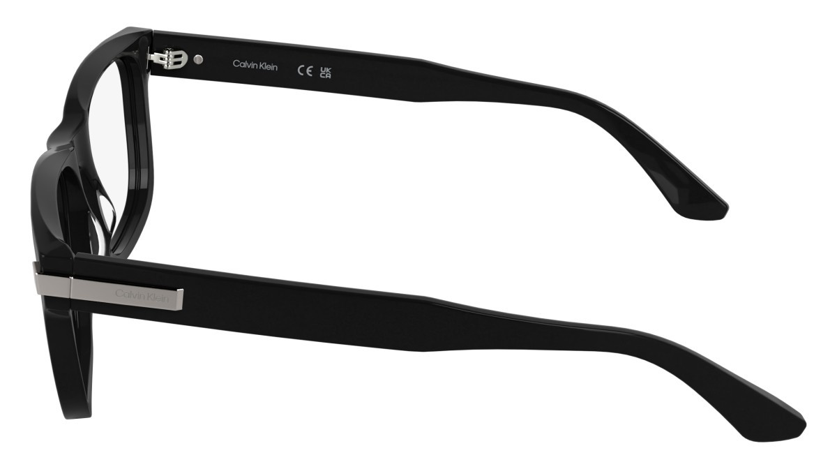 Eyeglasses Calvin Klein CK25540 (001) color black shape rectangle 