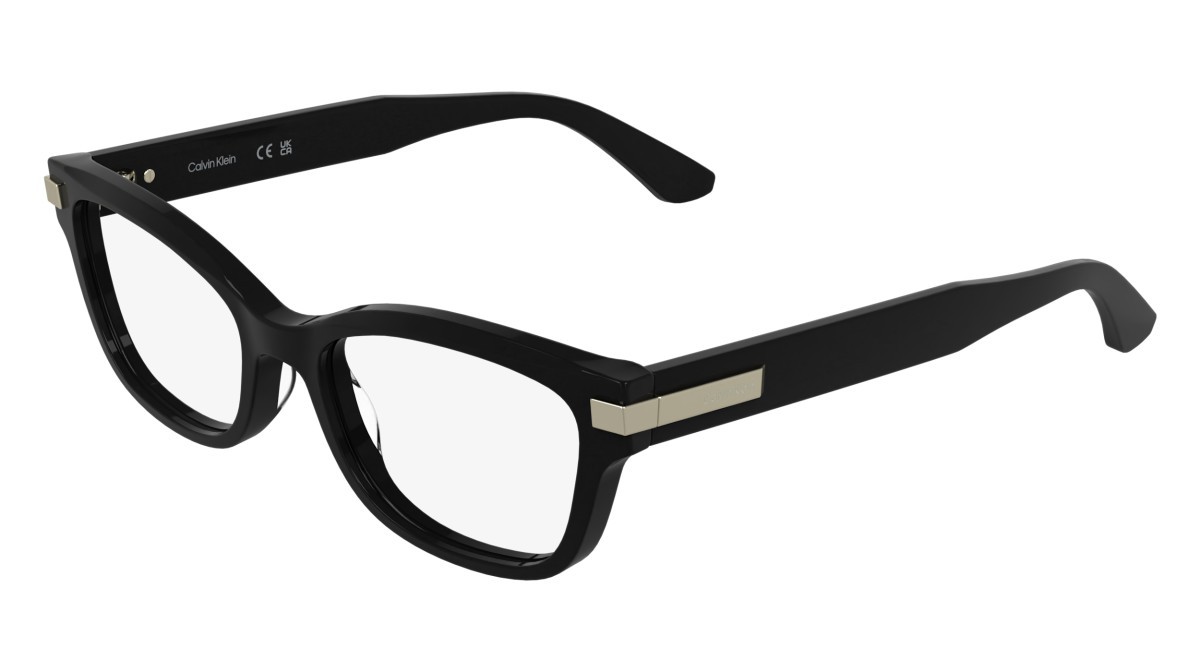Eyeglasses Calvin Klein CK25541 (001) color black shape cat eye 