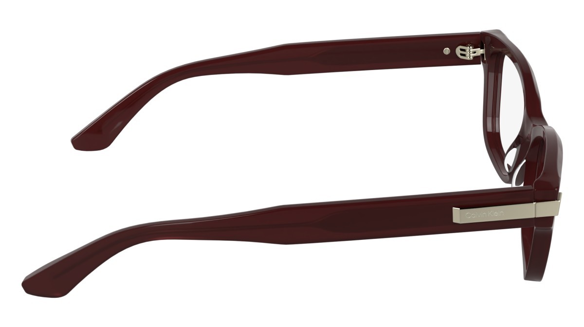 Eyeglasses Calvin Klein CK25541 (605) color opaline burgundy shape cat eye 