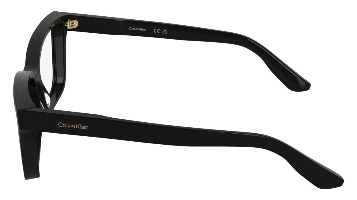 Eyeglasses Calvin Klein CK25543 (001) color black shape cat eye 