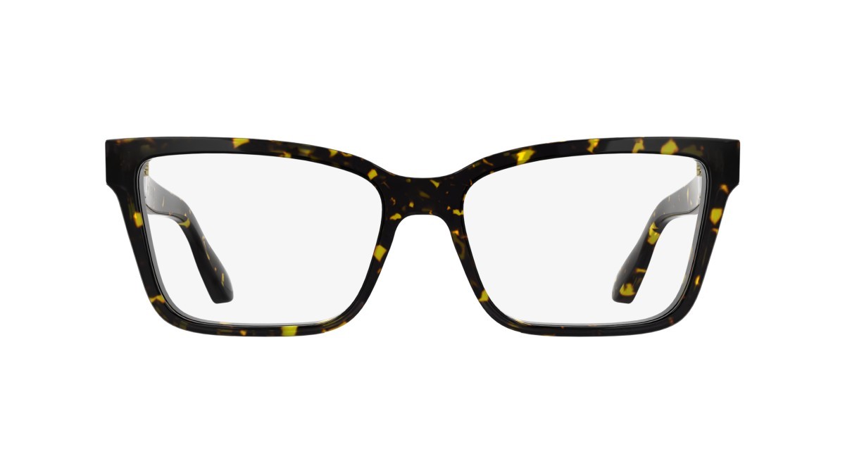 Eyeglasses Calvin Klein CK25543 (242) color yellow havana shape cat eye 