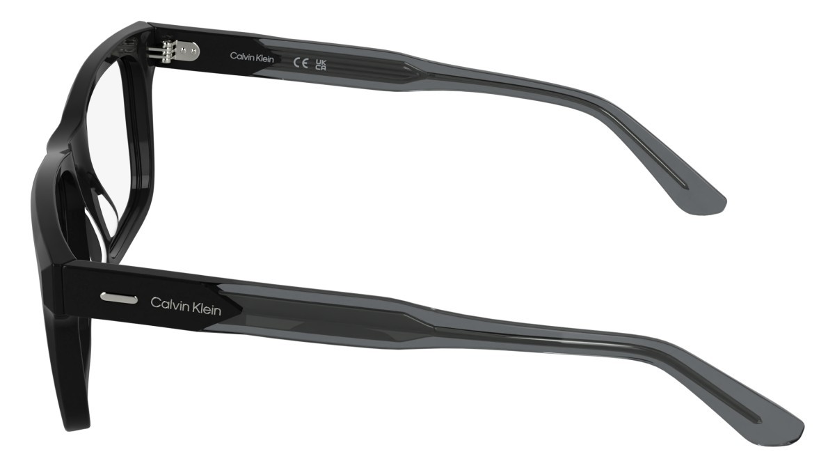 Eyeglasses Calvin Klein CK25544 (001) color black shape rectangle 