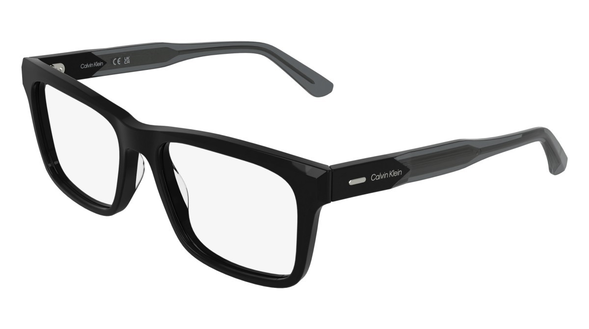 Eyeglasses Calvin Klein CK25544 (001) color black shape rectangle 