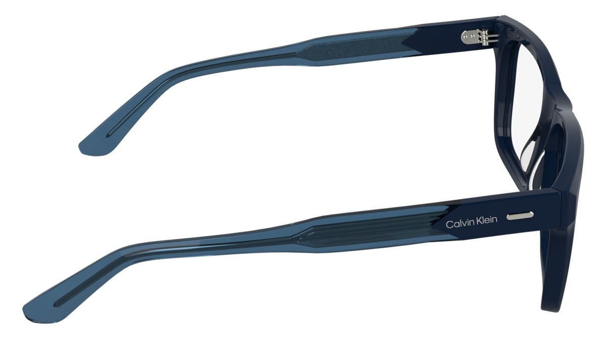 Eyeglasses Calvin Klein CK25544 (400) color blue shape rectangle 