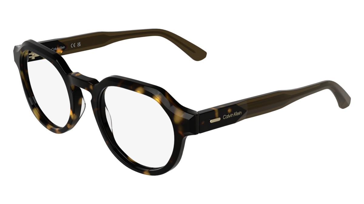 Eyeglasses Calvin Klein CK25545 (235) color dark havana shape pantos 