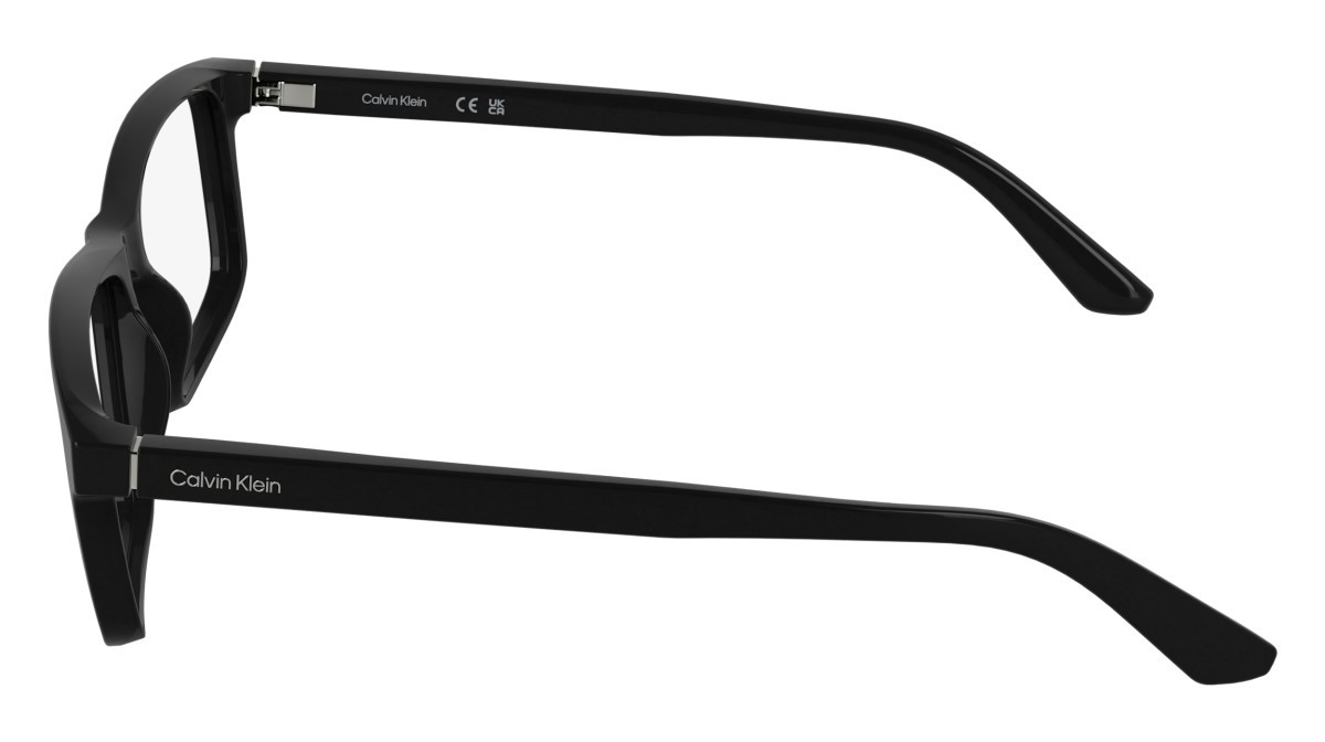 Eyeglasses Calvin Klein CK25546 (001) color black shape rectangle 