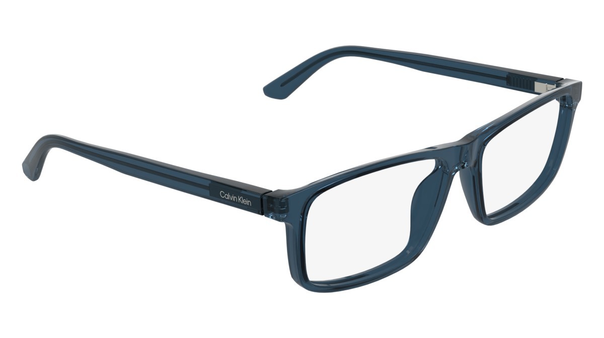 Eyeglasses Calvin Klein CK25546 (400) color blue shape rectangle 