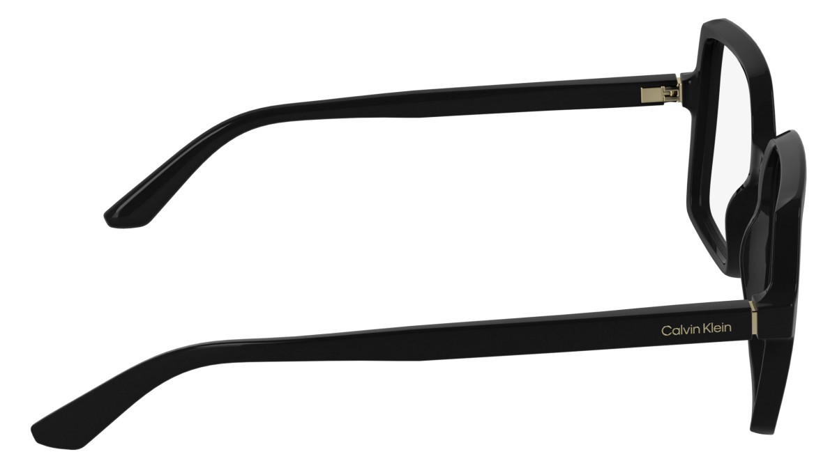Eyeglasses Calvin Klein CK25547 (001) color black shape rectangle 