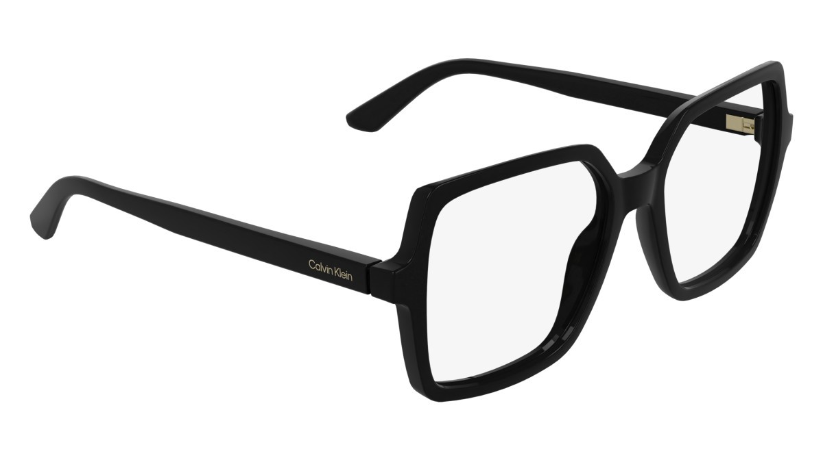Eyeglasses Calvin Klein CK25547 (001) color black shape rectangle 