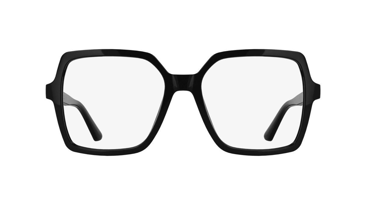 Eyeglasses Calvin Klein CK25547 (001) color black shape rectangle 