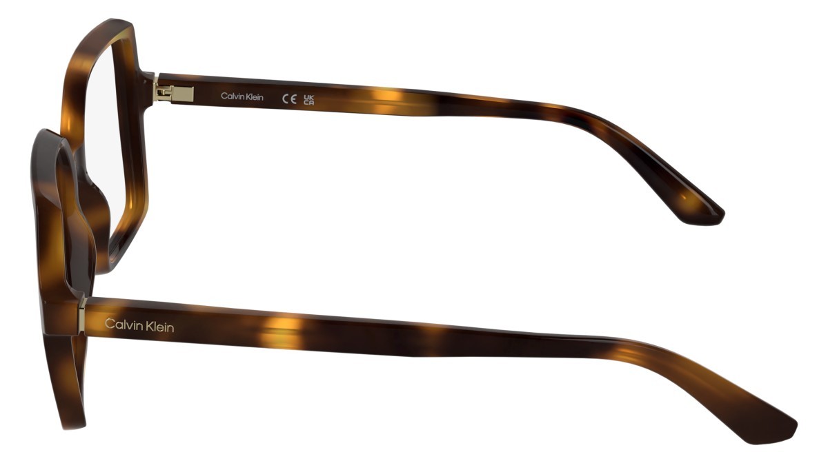 Occhiali da vista Calvin Klein CK25547 (240) colore havana forma rettangolare 