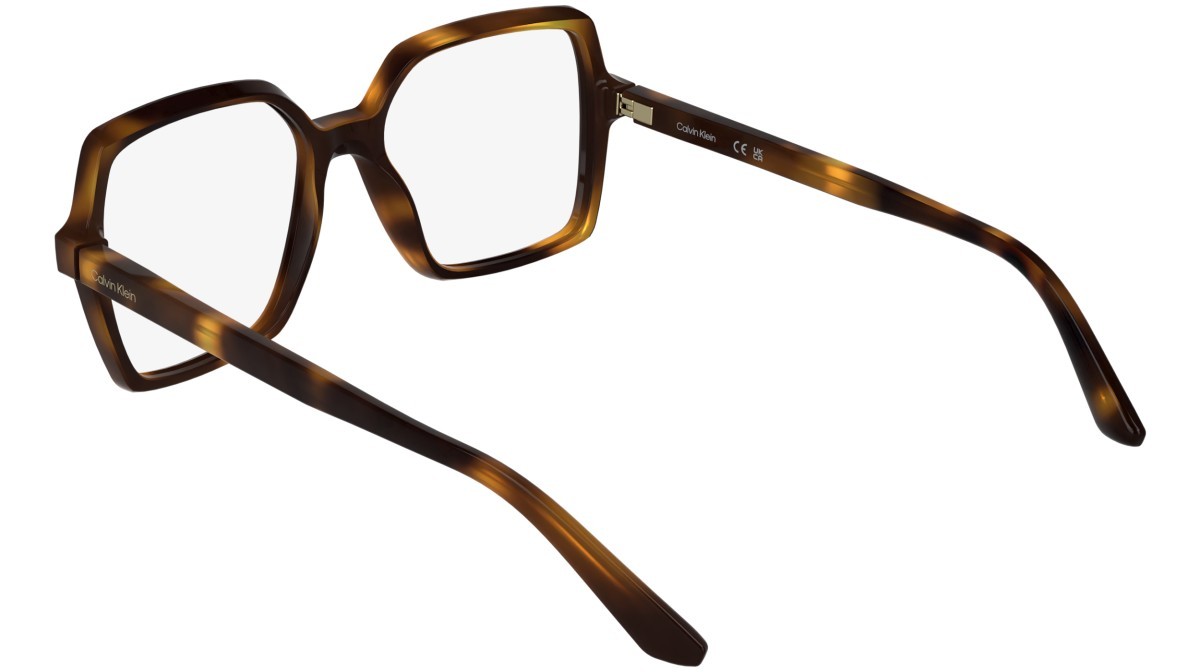 Occhiali da vista Calvin Klein CK25547 (240) colore havana forma rettangolare 