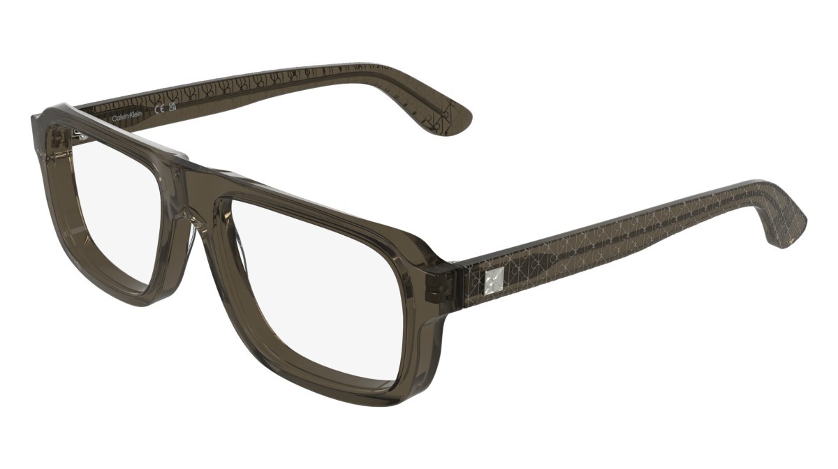 Eyeglasses Calvin Klein CK25548 (200) color transparent brown shape navigator 