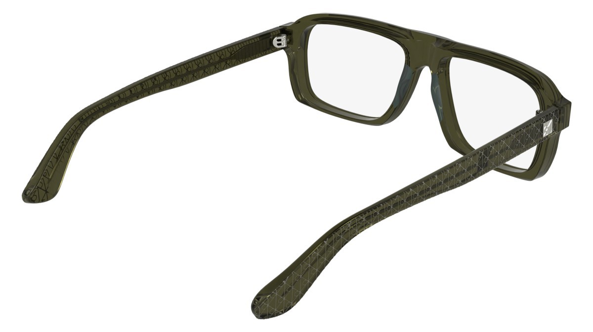 Eyeglasses Calvin Klein CK25548 (330) color transparent khaki shape navigator 