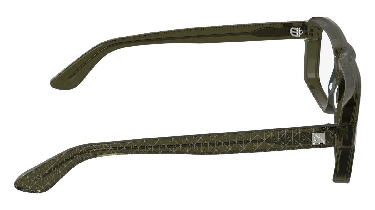 Eyeglasses Calvin Klein CK25548 (330) color transparent khaki shape navigator 