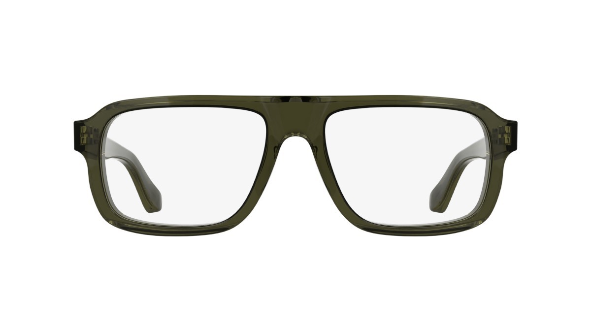 Eyeglasses Calvin Klein CK25548 (330) color transparent khaki shape navigator 
