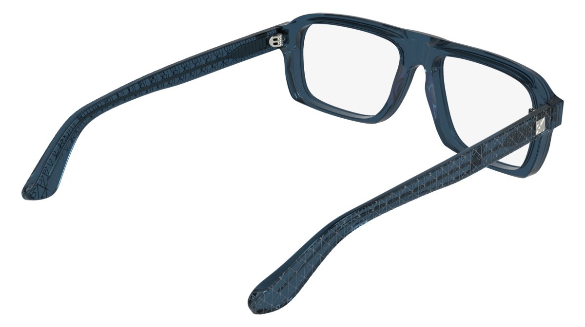 Eyeglasses Calvin Klein CK25548 (400) color transparent blue shape navigator 