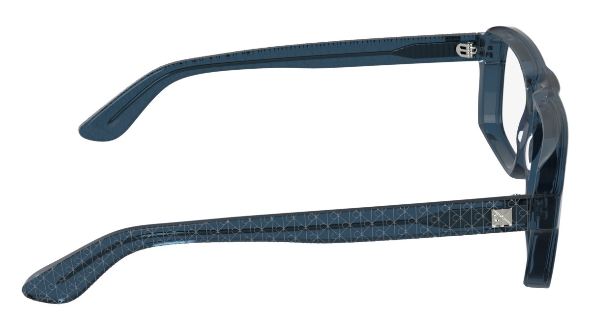 Eyeglasses Calvin Klein CK25548 (400) color transparent blue shape navigator 