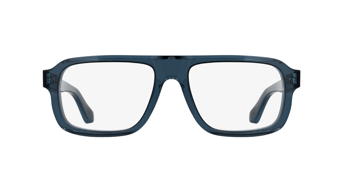 Eyeglasses Calvin Klein CK25548 (400) color transparent blue shape navigator 