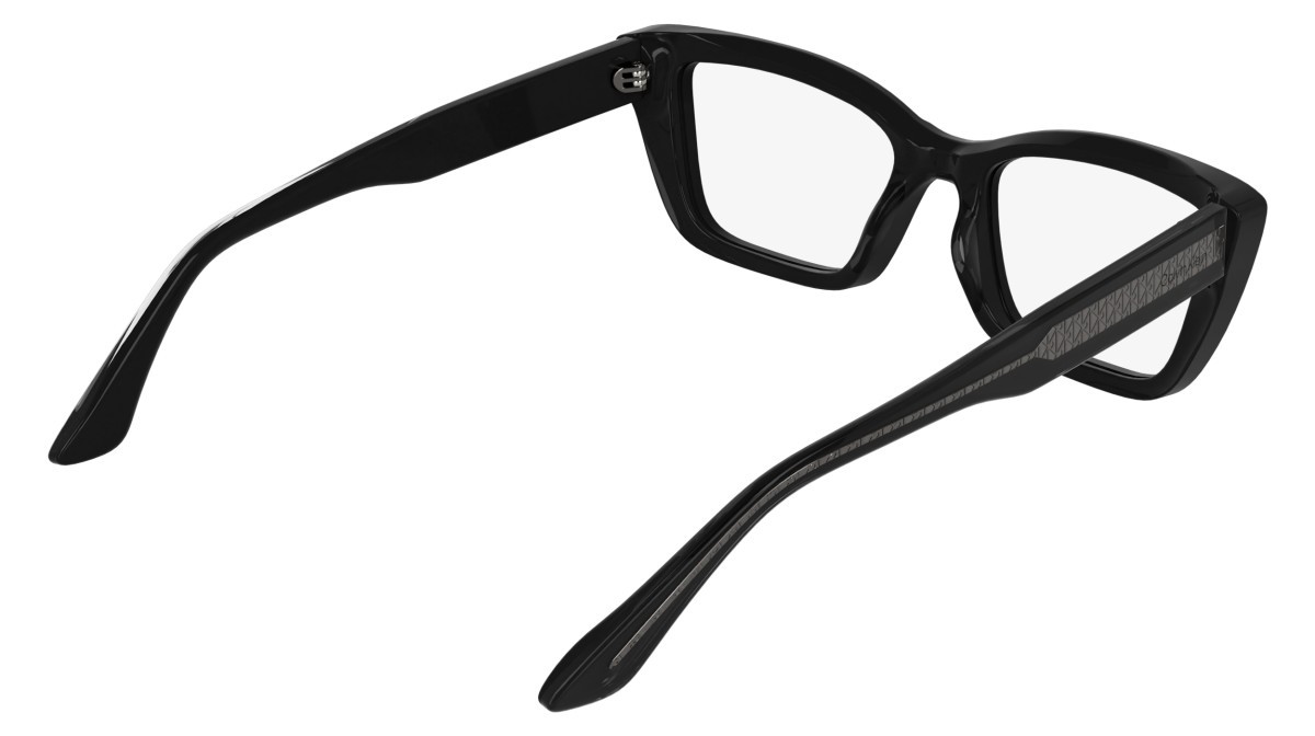 Eyeglasses Calvin Klein CK25549 (001) color black shape cat eye 