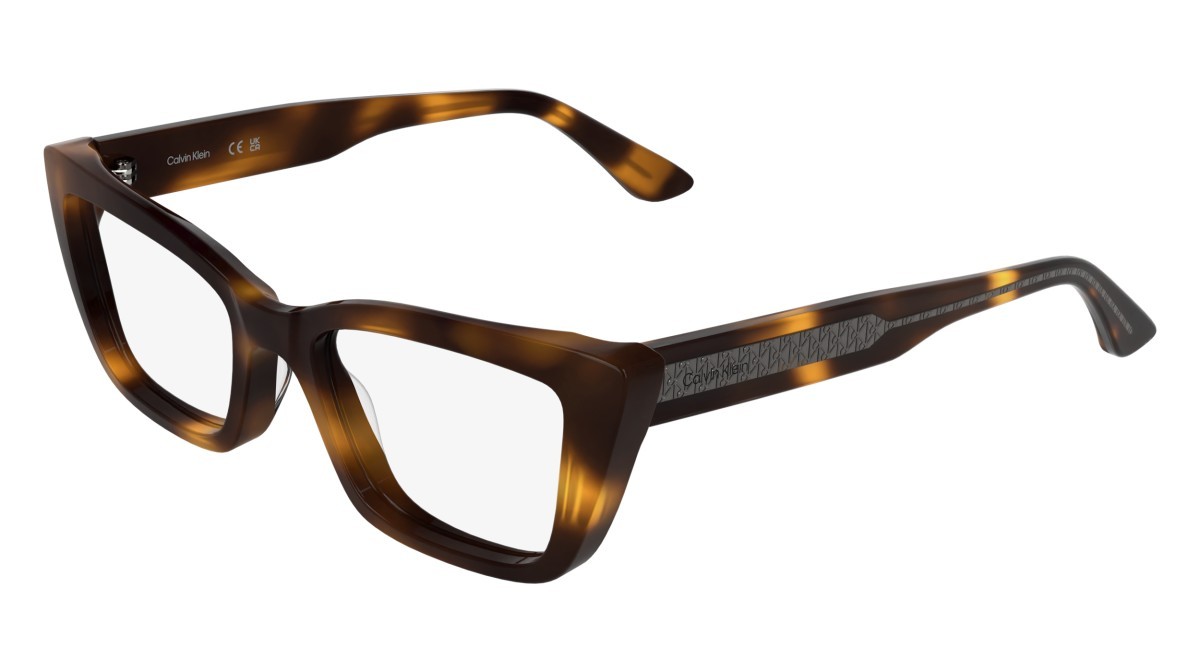 Eyeglasses Calvin Klein CK25549 (240) color havana shape cat eye 