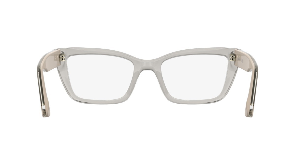 Occhiali da vista Calvin Klein CK25549 (601) colore transparent rose forma cat eye 