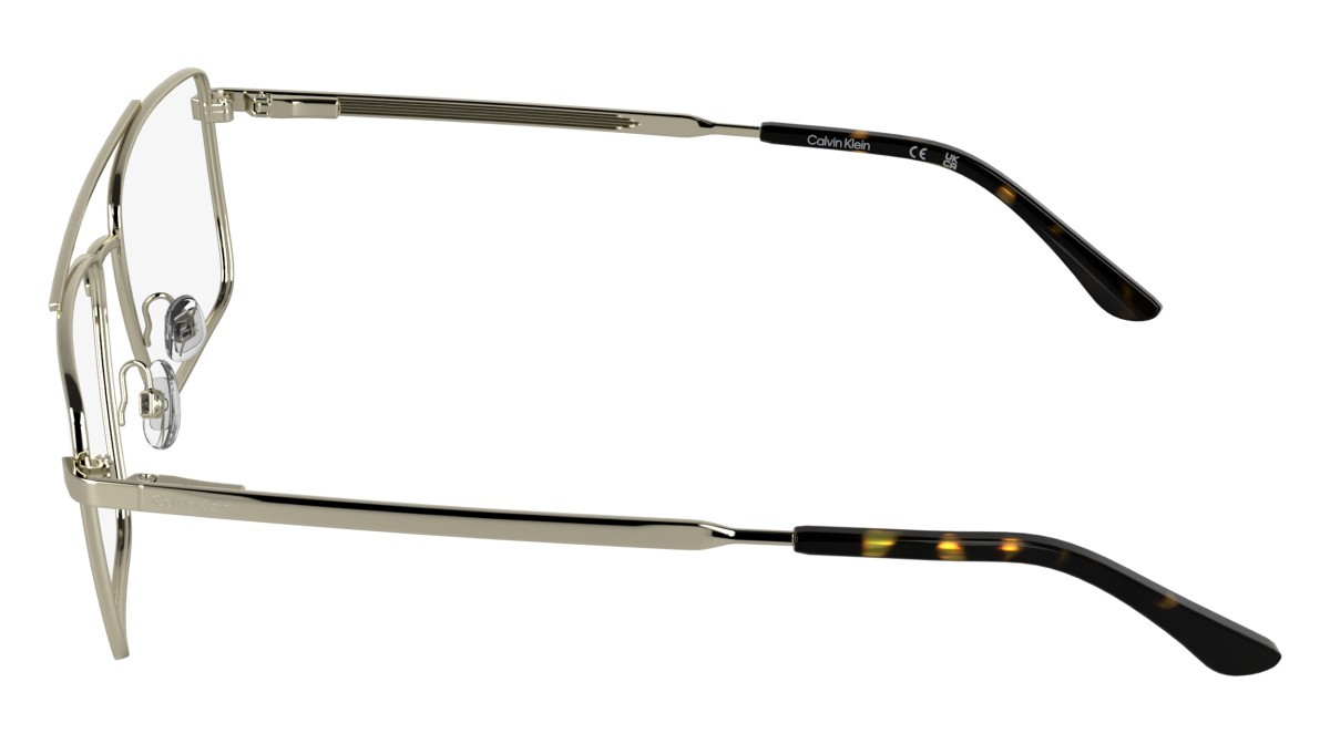 Eyeglasses Calvin Klein CK26101 (716) color light gold shape navigator 