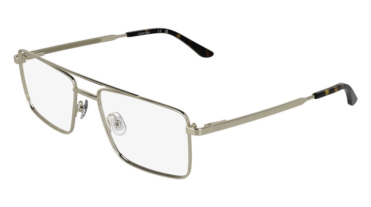 Eyeglasses Calvin Klein CK26101 (716) color light gold shape navigator 