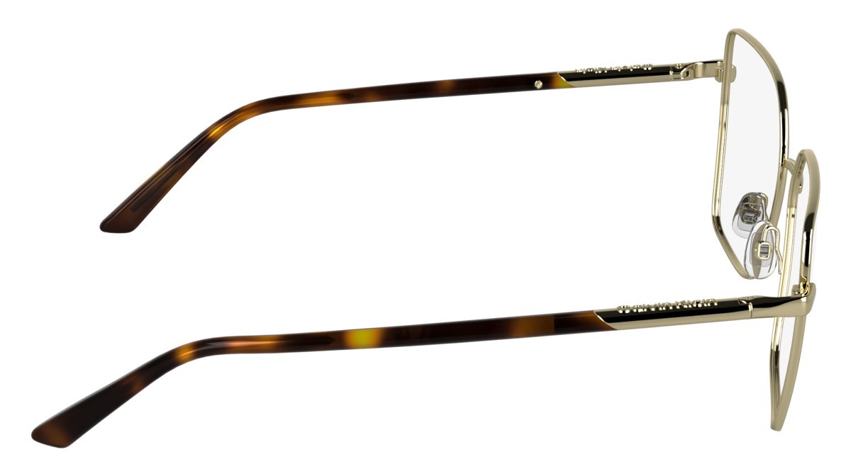 Eyeglasses Calvin Klein CK26102 (715) color medium gold shape butterfly 
