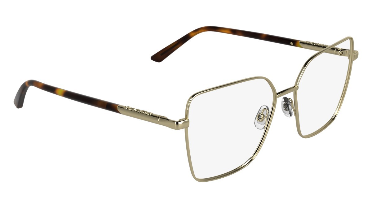Eyeglasses Calvin Klein CK26102 (715) color medium gold shape butterfly 