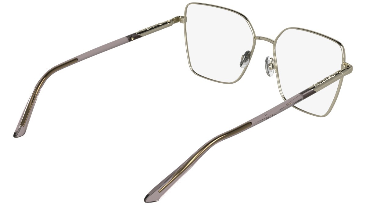 Eyeglasses Calvin Klein CK26102 (716) color light gold shape butterfly 