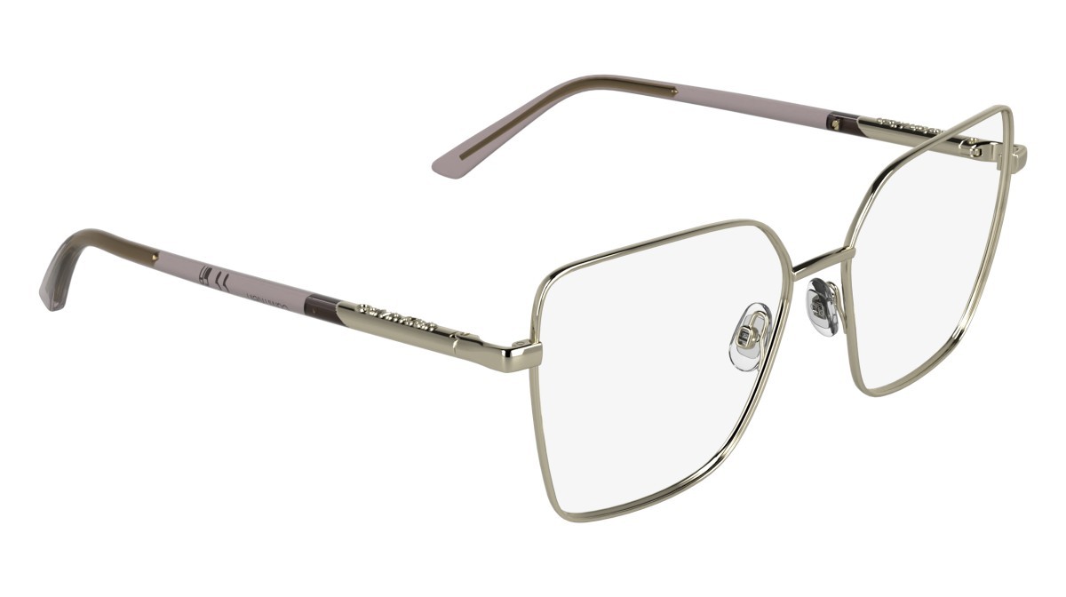Eyeglasses Calvin Klein CK26102 (716) color light gold shape butterfly 
