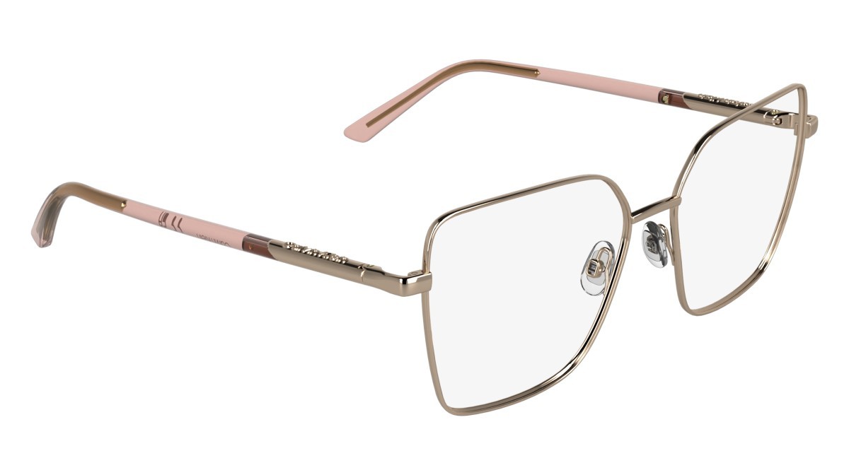 Brillen Calvin Klein CK26102 (770) farbe rose gold form schmetterling 