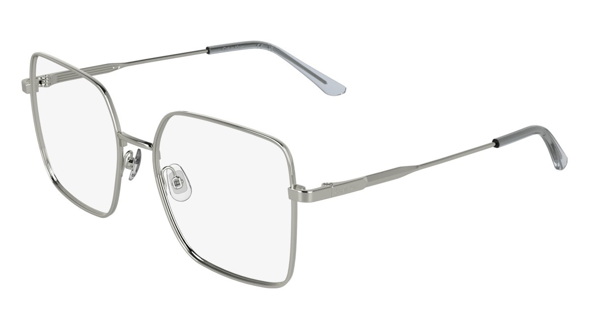 Eyeglasses Calvin Klein CK26103 (045) color silver shape butterfly 