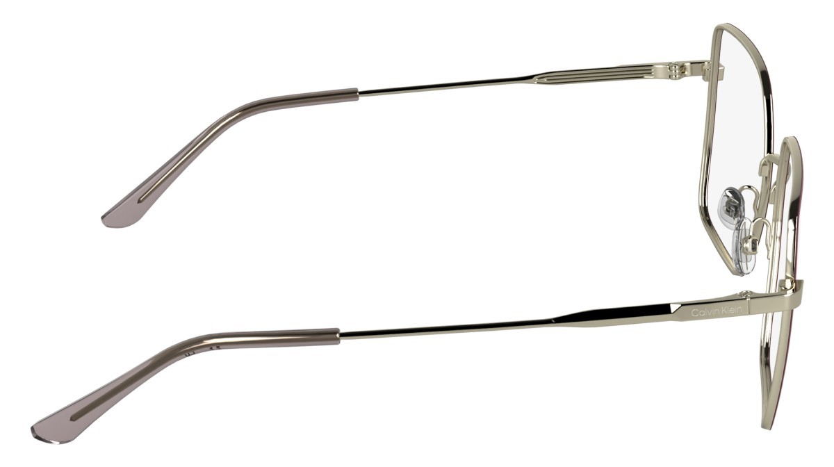 Eyeglasses Calvin Klein CK26103 (716) color light gold shape butterfly 