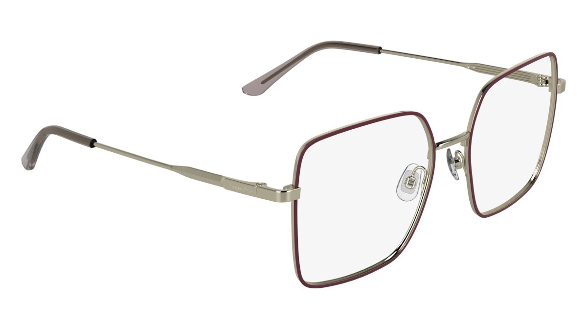 Eyeglasses Calvin Klein CK26103 (716) color light gold shape butterfly 