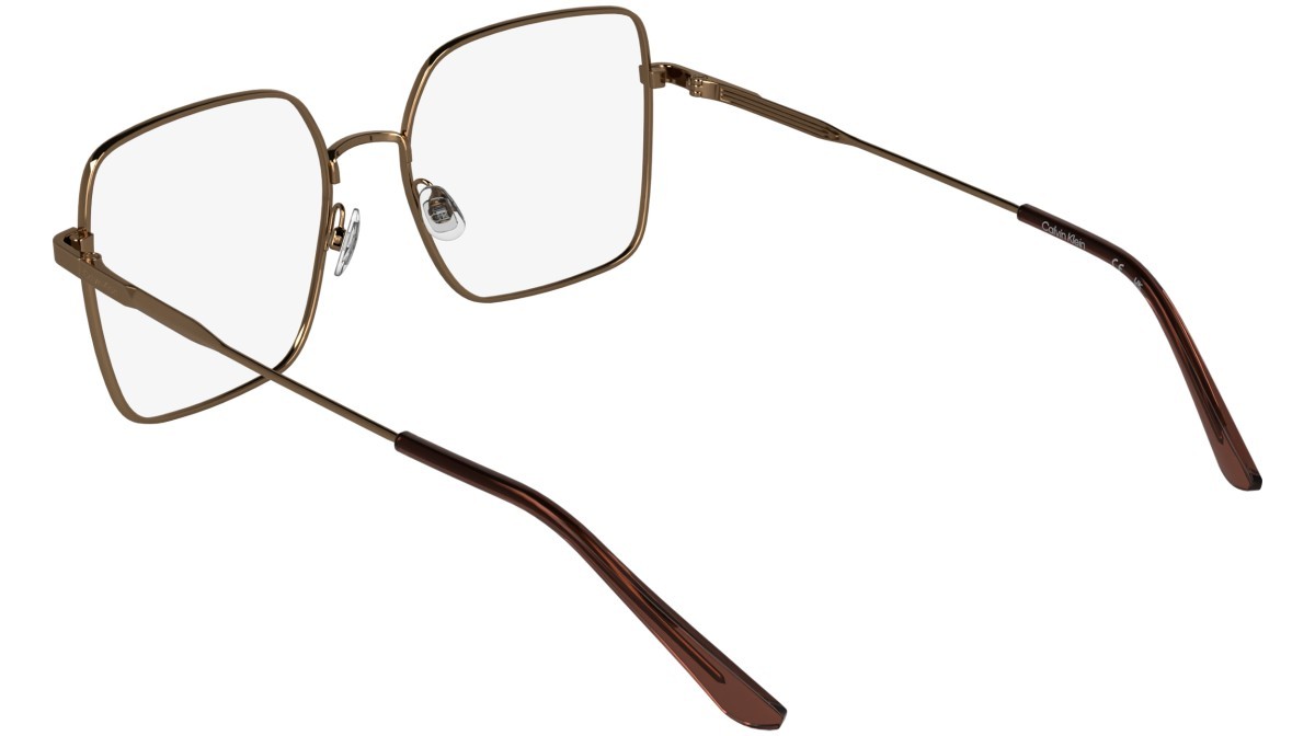Eyeglasses Calvin Klein CK26103 (771) color amber gold shape butterfly 
