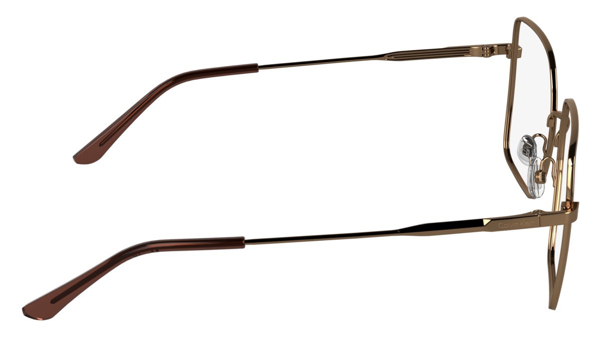 Eyeglasses Calvin Klein CK26103 (771) color amber gold shape butterfly 