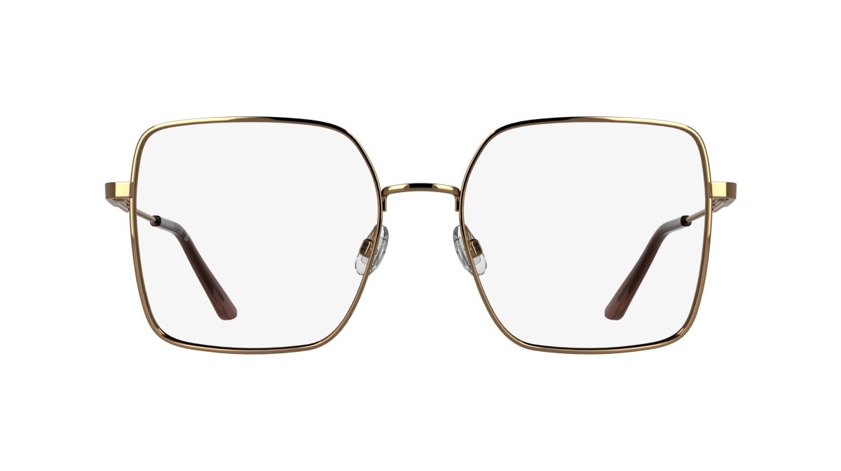 Eyeglasses Calvin Klein CK26103 (771) color amber gold shape butterfly 