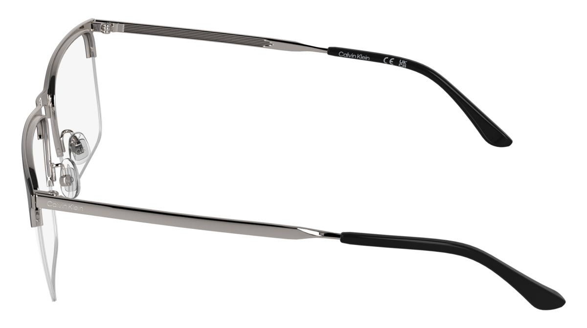 Eyeglasses Calvin Klein CK26104 (002) color matte black shape rectangle 
