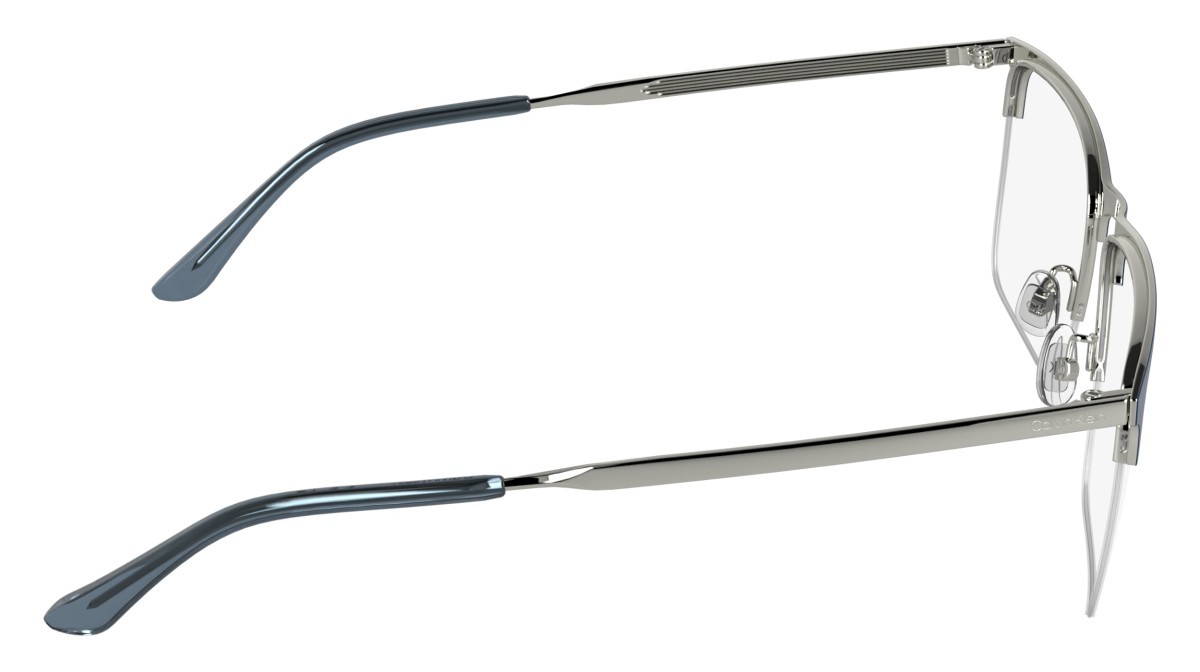 Eyeglasses Calvin Klein CK26104 (400) color matte blue shape rectangle 