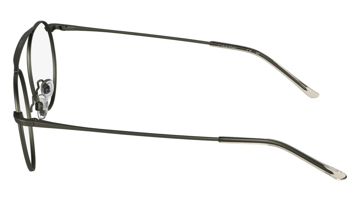 Eyeglasses Calvin Klein CK26105T (009) color matte dark gunmetal shape round 