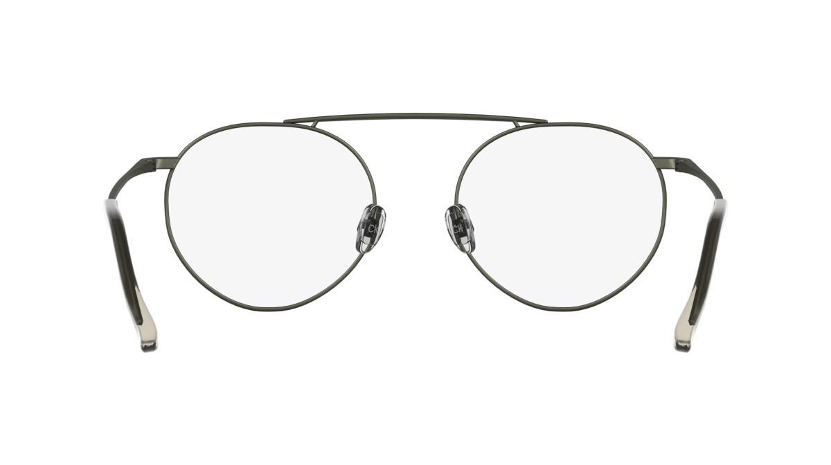 Eyeglasses Calvin Klein CK26105T (009) color matte dark gunmetal shape round 