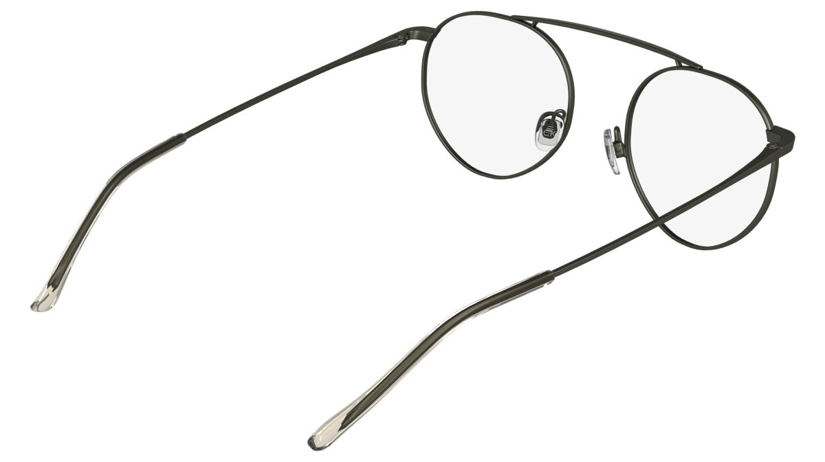 Eyeglasses Calvin Klein CK26105T (009) color matte dark gunmetal shape round 