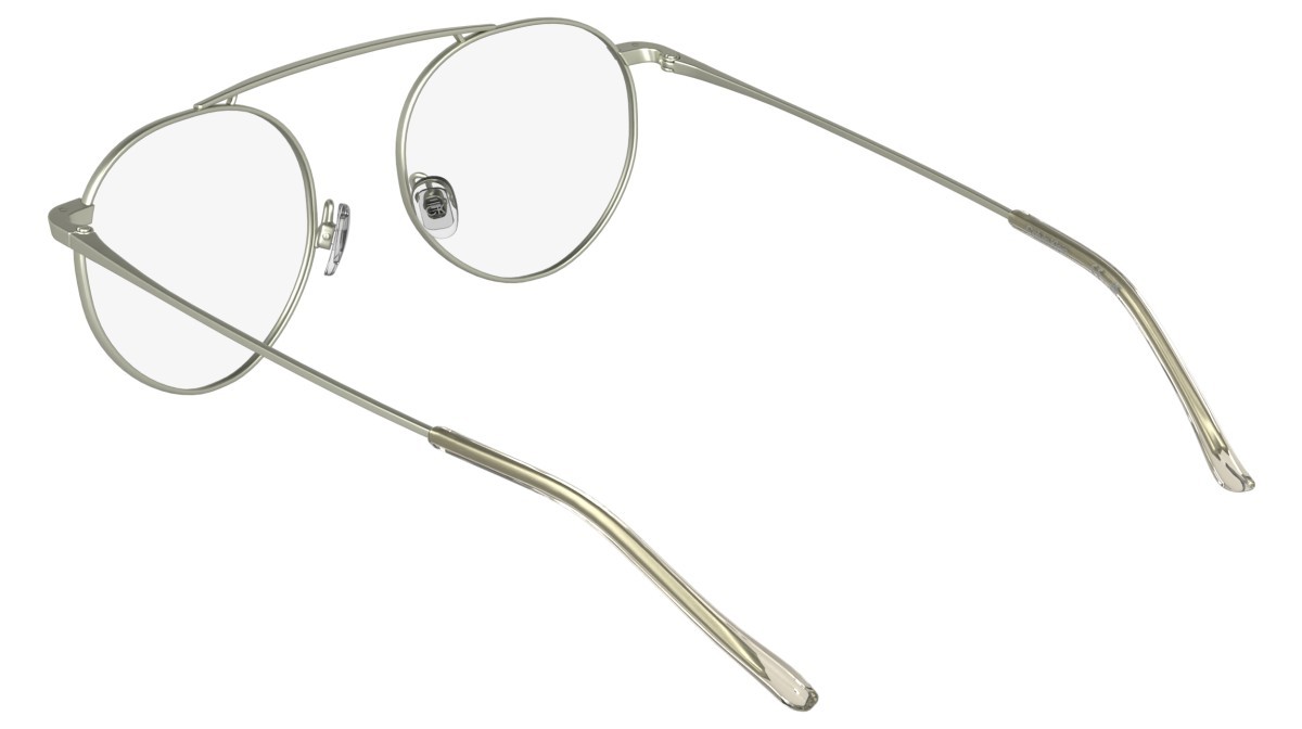 Eyeglasses Calvin Klein CK26105T (716) color matte light gold shape round 