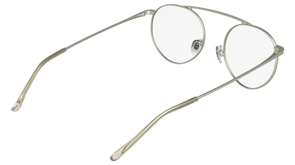 Eyeglasses Calvin Klein CK26105T (716) color matte light gold shape round 